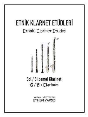 cover image of Yöresel Ezgilerle Klarnet Etüdleri